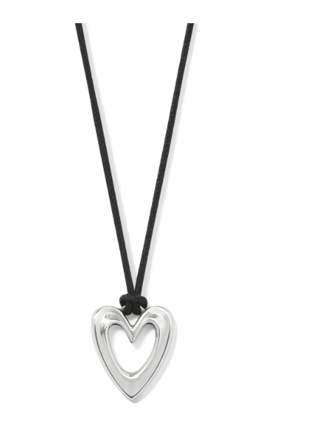 Cascade Open Heart Petite Cord Necklace JM7699