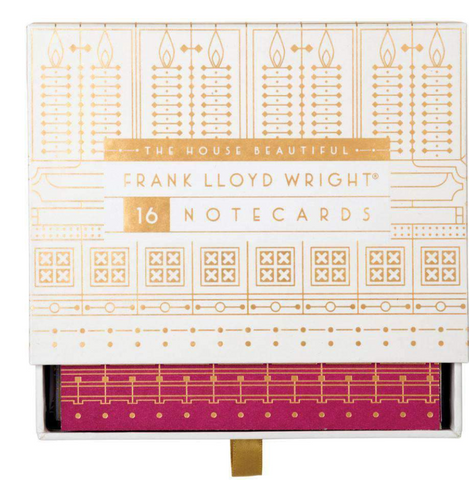 Frank Lloyd Wright The House Beautiful Notecards 16 ct.