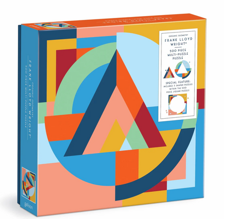 Frank Lloyd Wright Organic Geometry Puzzle 500pc.
