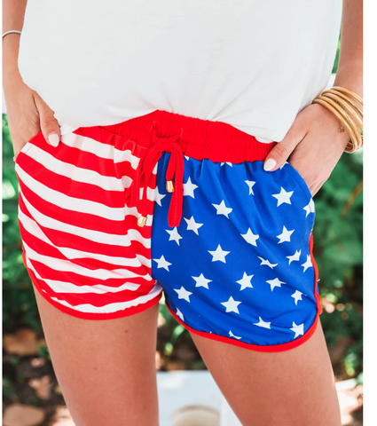 All American Drawstring Everyday Shorts