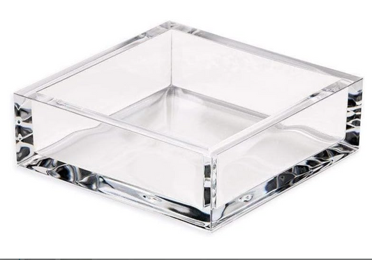 Acrylic Cocktail Napkin Holder / Clear