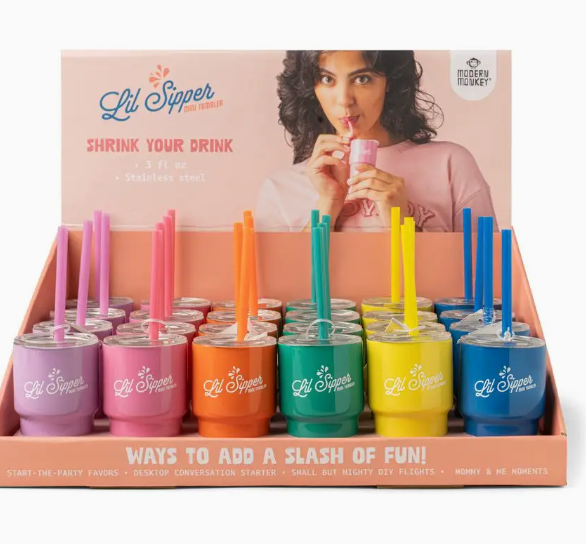 Modern Monkey Lil' Sipper Mini Tumbler