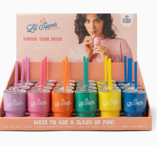 Modern Monkey Lil' Sipper Mini Tumbler