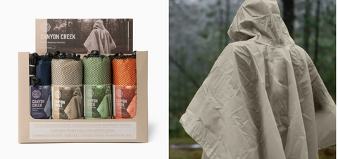 Bunk House Canyon Creek Water-Resistant Poncho