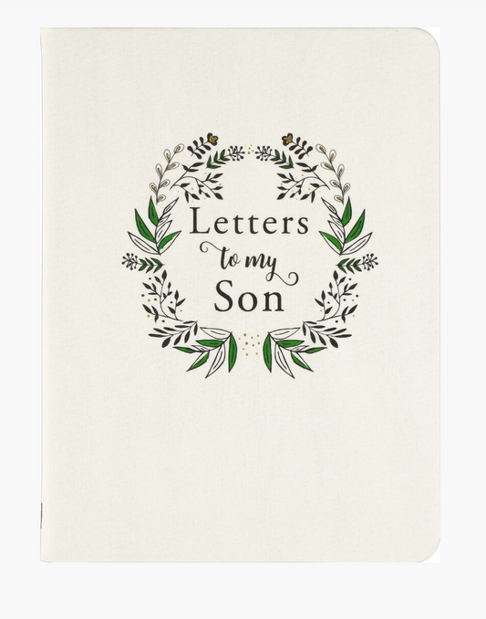 Letters to My Son Keepsake Journal