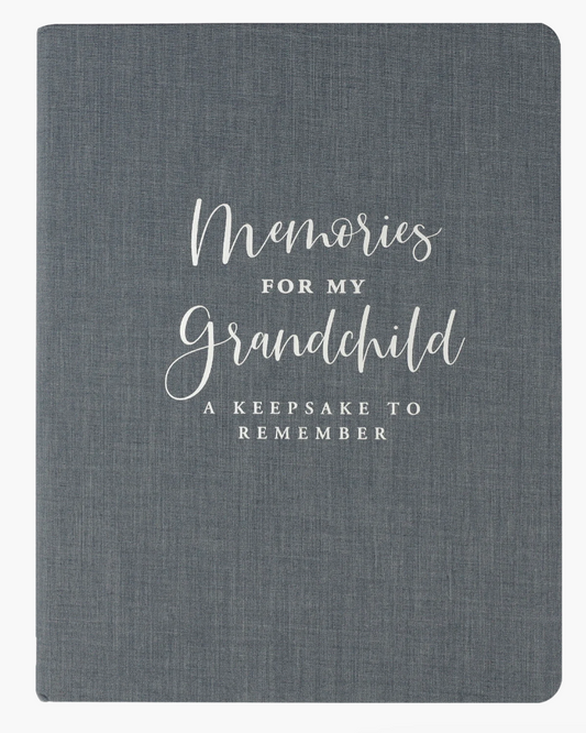 Memories for My Grandchild Keepsake Book