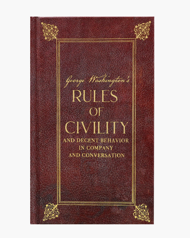 George Washington's Rules of Civility Book