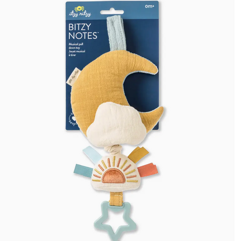 Bitzy Notes™ Musical Pull-Down Toy Cloud/Sun