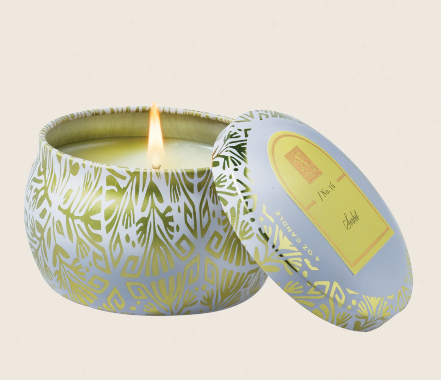 Sorbet - Printed Travel Tin Candle 4oz.