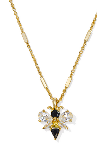 BEE SHORT PENDANT NECKLACE