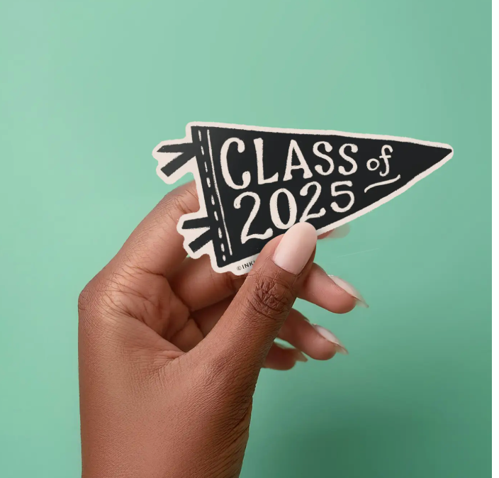 Class of 2025 Vinyl Sticker