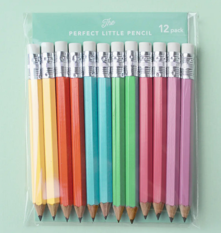 Mini Pencils - Rainbow