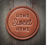 Sugarhouse Leather Coaster ( Assorted )