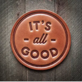 Sugarhouse Leather Coaster ( Assorted )