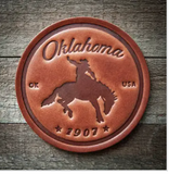 Sugarhouse Leather Coaster ( Assorted )