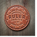 Sugarhouse Leather Coaster ( Assorted )