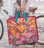 Jumbo Zippered Tote Bag