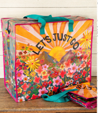 Jumbo Zippered Tote Bag