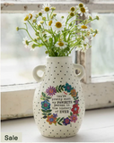 Fresh Picked Bud Vase