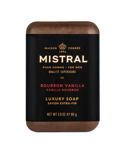 Bourbon Vanilla Travel Bar Soap 2.8oz.