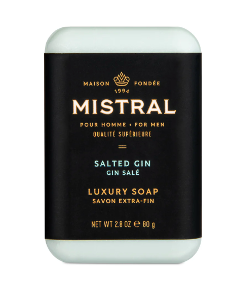 Salted Gin Travel Bar Soap 2.8 oz.