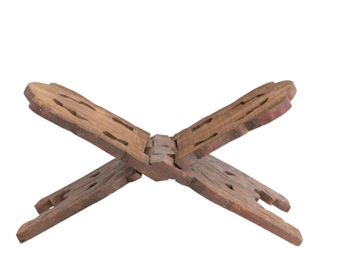 Decorative Reclaimed Wood Book Holder