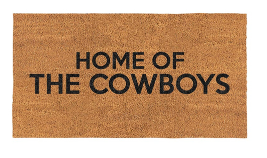 Home of the Cowboys Doormat