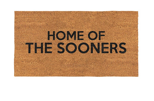 Home Of The Sooners Doormat