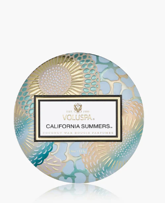 California Summers Mini Tin Candle 4oz.