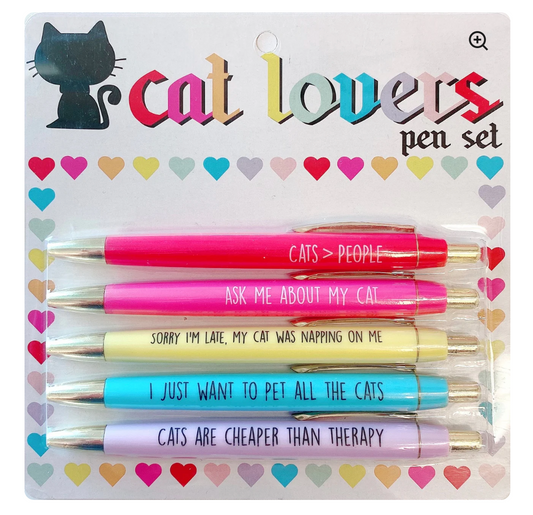 Cat Lovers Pen Set