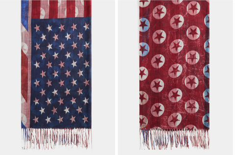 Greta Reversible Scarf 70" X 28"