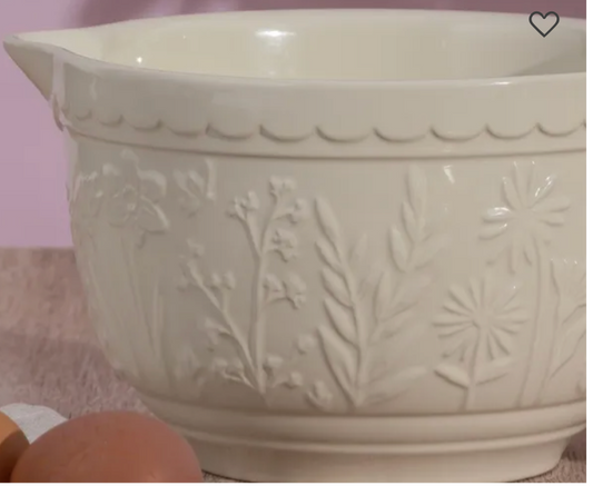 In The Meadow Batter Bowl 9.75" ( Cream )