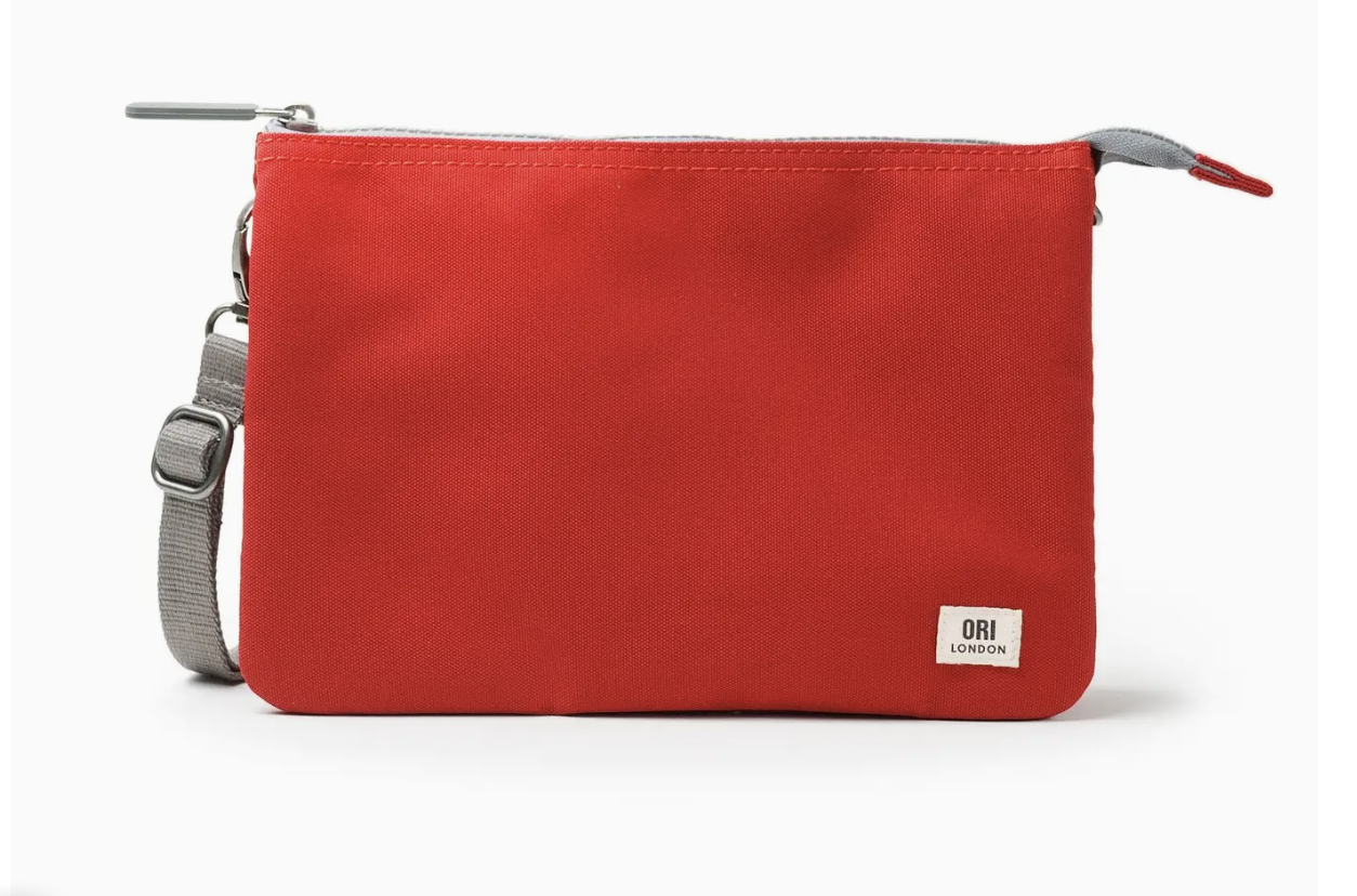 Carnaby Crossbody Xl Mars Red Recycled Canvas