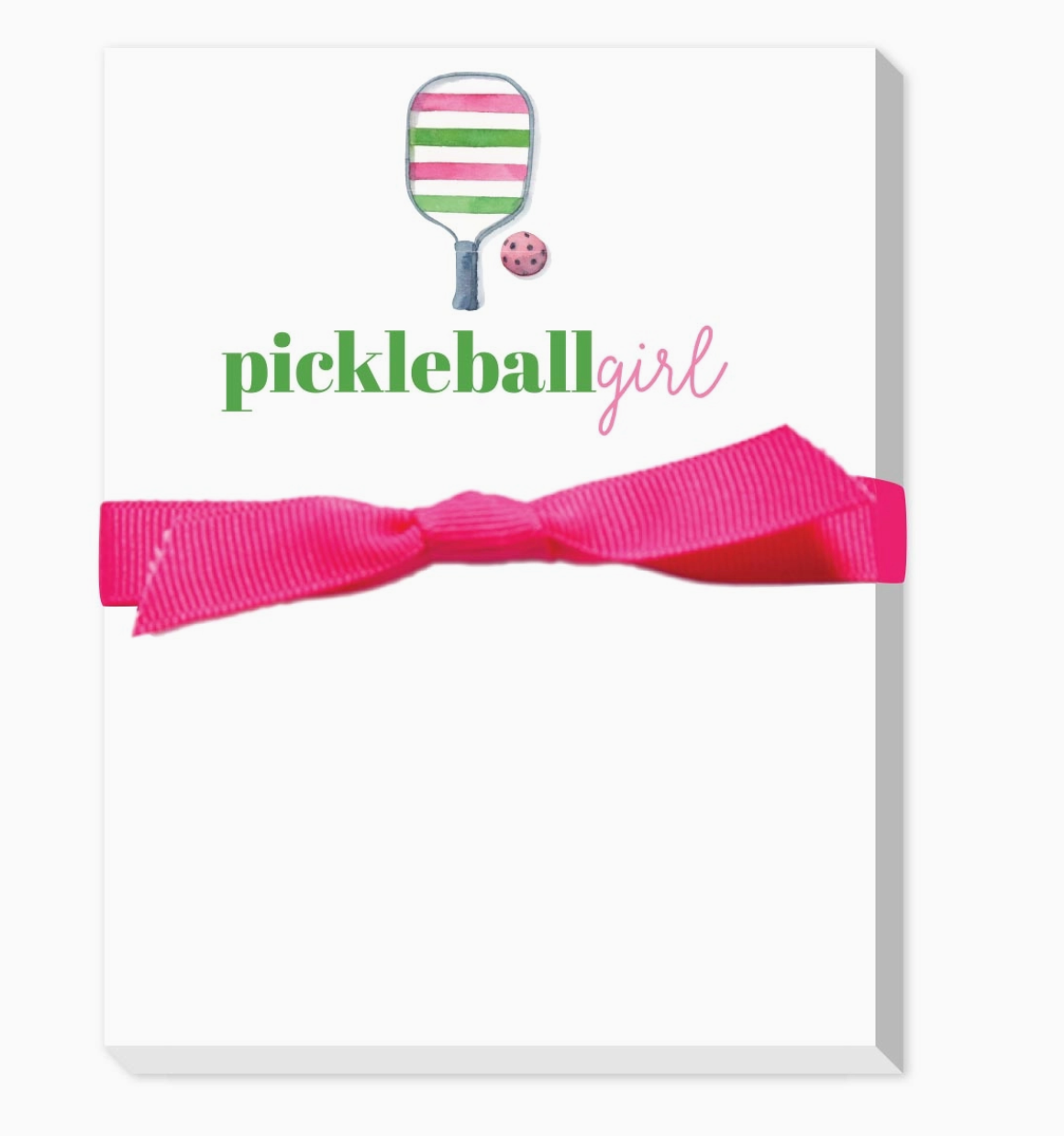 Pickleball Girl Mini Notepad
