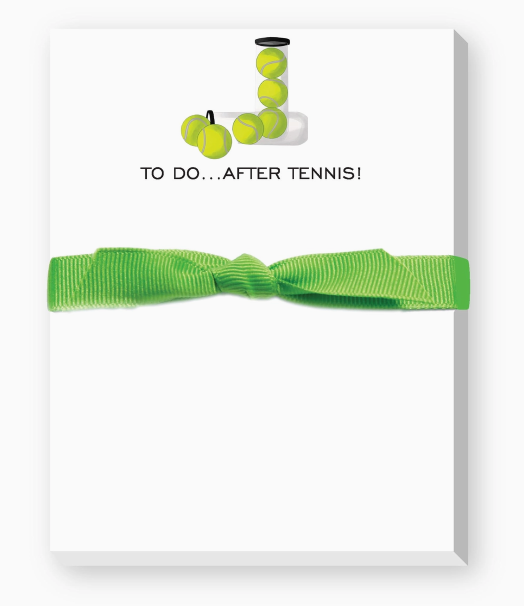 To Do After Tennis Mini Notepad