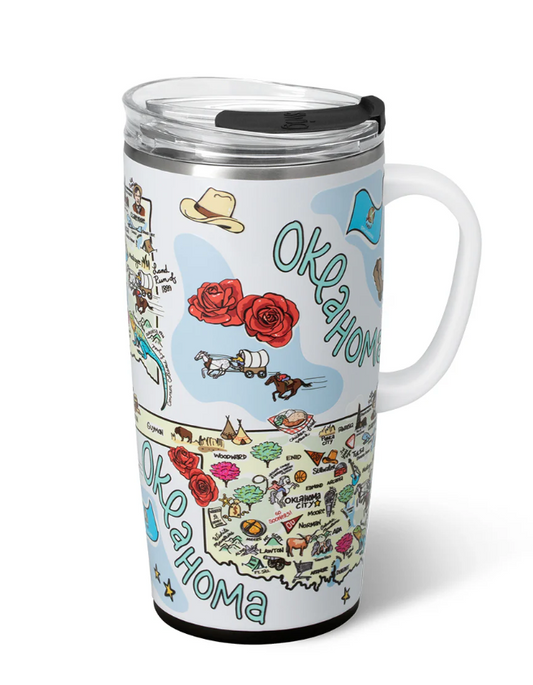 Oklahoma Travel Mug 22oz