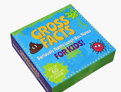Gross Facts Lunch Box Notes for Kids!