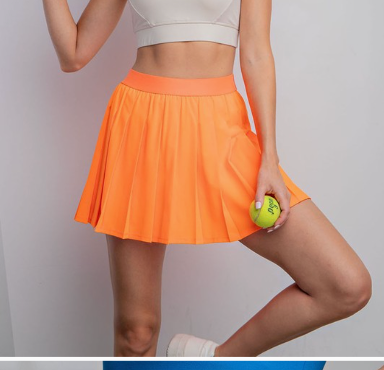 Active Stretch Woven Pleat Tennis Skorts ( Assorted )