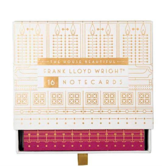 Frank Lloyd Wright Wood Dominoes Set