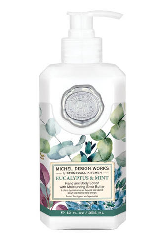Eucalyptus & Mint Hand & Body Lotion 12 oz.