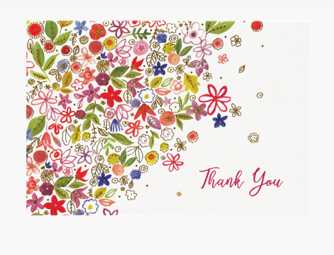 Floral Daydream Thank You Notes