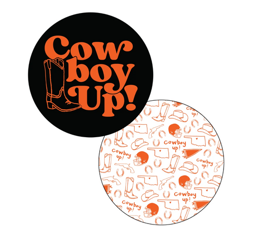 OSU Cowboys Double Sided Coasters ( Set of 50 )