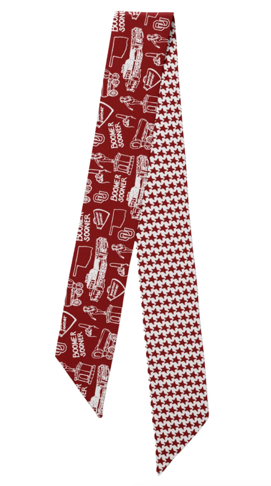 The Sideline Scarf ( OU Sooners )