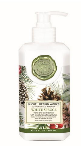 White Spruce Hand and Body Lotion 12oz.