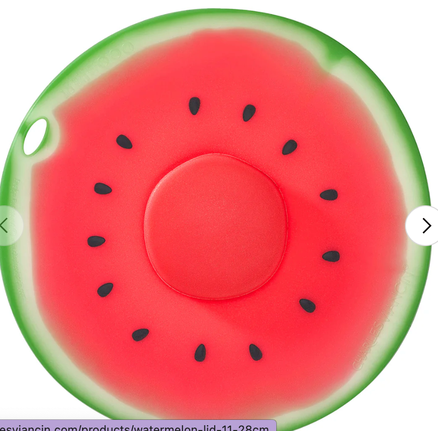 11" Watermelon Silicone Lid