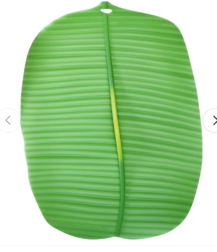 Banana Leaf Oblong Lid 10x14"