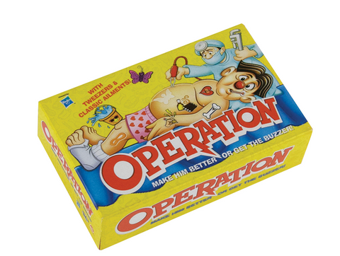 World’s Smallest Operation Board Game