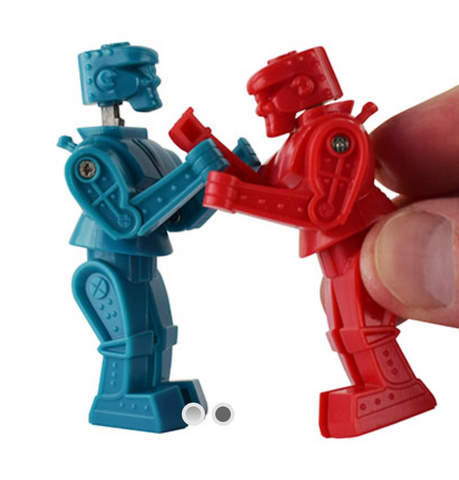 World's Smallest Rock'em Sock'em Robots