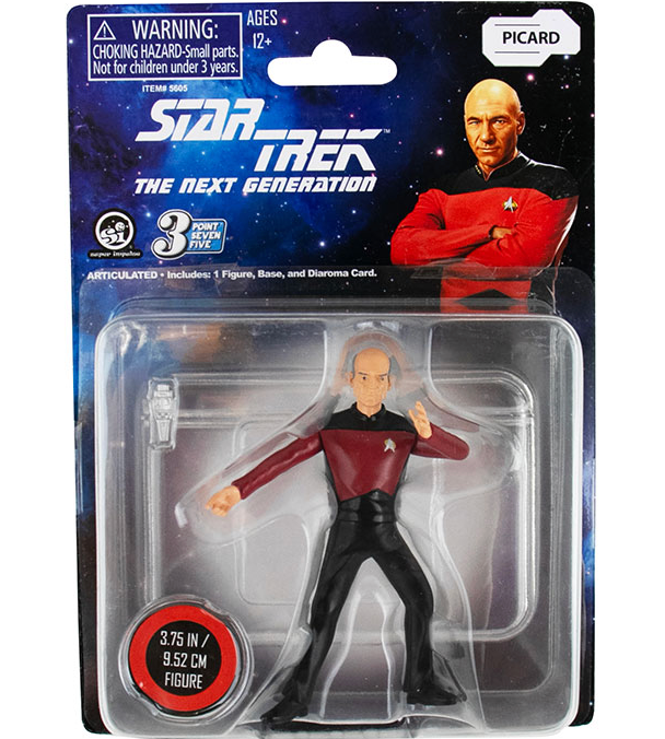 3.75″ Star Trek The Next Generation Figures
