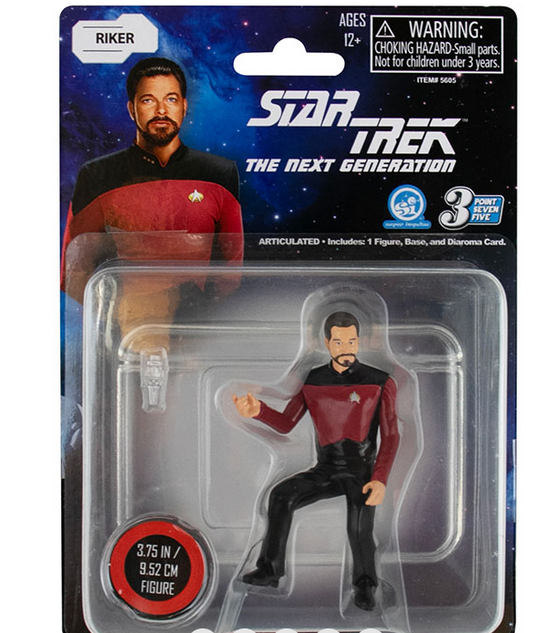 3.75″ Star Trek The Next Generation Figures
